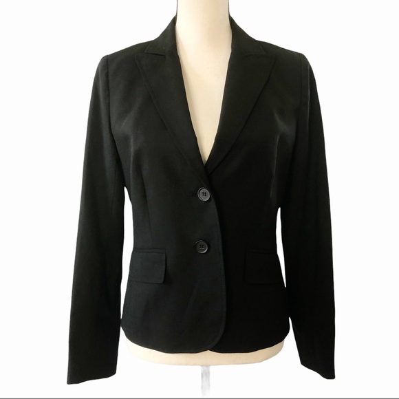 J. Crew Factory wool blazer jacket black 6 Excellent condition